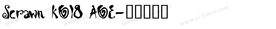 Scrawn KOI8 AOE字体转换